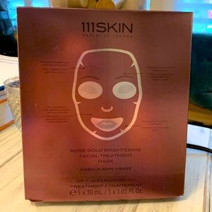 111 Skin Rose Gold Skin Brightening Facial Mask x5